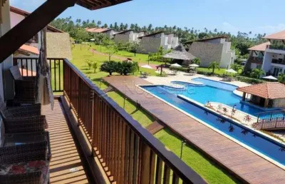 Mdab- apartamento para venda com 54 metros quadrados em praia dos carneiros - tamandaré - pe