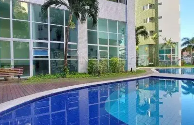 Lg-edf primavera colonial/excelente apto de 3 quartos no espinheiro - recife - pe