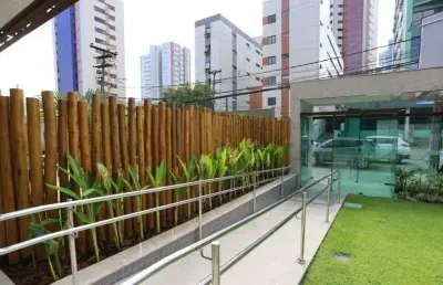 Md apartamento de 3 quartos-1 suíte-nascente-alto padrão de qualidade-boa viagem-