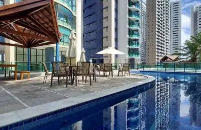 Tfs - apartamento venda 135 m2 4 quartos 3 suítes varanda 2 vagas boa viagem - recife - pe