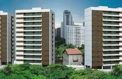 Lg- aurora casa forte , alto padrão e sofisticação com 4 quartos em monteiro - recife - pe