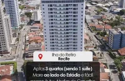 Lg-varandas da ilha - ilha do retiro - pronto p morar | 3 quartos em ilha do retiro - recife - pe