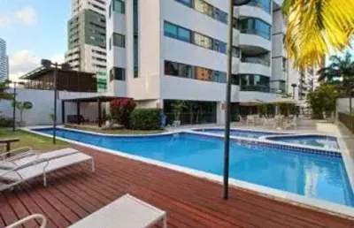 Tfs apartamento para venda com 165 m² com 4 quartos em boa viagem - recife - pe