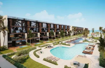 Md -apartamento para venda com 91 m² 3 quartos em muro alto - ipojuca - pe - naturê - sofisticação