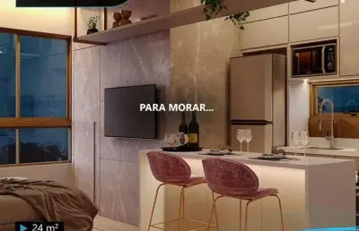 Studio para venda com 24 metros quadrados com 1 quarto em boa viagem - recife - pe
