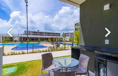 Cond. mana! ap para venda possui 28 metros quadrados com 1 quarto em muro alto - ipojuca - pe
