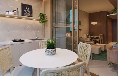 Summer - apartamento para venda tem 32 metros quadrados com 1 quarto em praia do cupe - ipojuca - pe