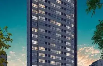 Pb - flat à venda próximo a uninassau com 24m2 - 1 quarto - em boa viagem