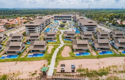 Apartamento mobiliado no condomínio cupe beach living, na praia do cupe!