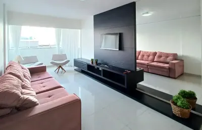 Apartamento reformado em boa viagem com 3 quartos 123m² - edf. notre dame