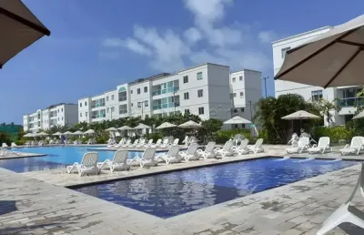 Apartamento com excelente localização no cupe, totalmente mobiliado.