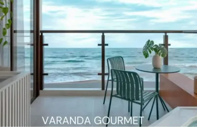 Caminho do mar - em barra grande - caribe brasileiro -  maragogi vista mar varanda gourmet