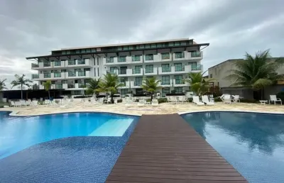 Duplex em porto de galinhas com varanda gourmet e lazer completo