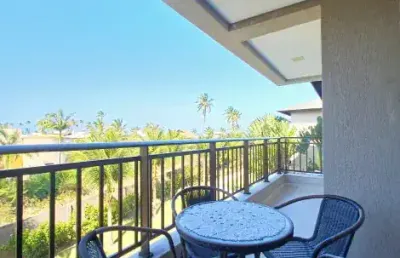 Oportunidade! 2 quartos, varanda e lazer completo em porto de galinhas!