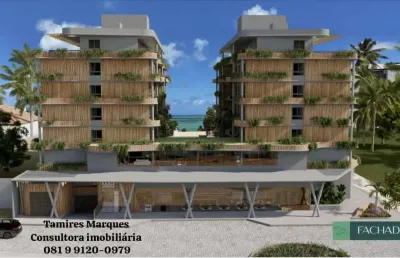 Tm-apartamento 1 quarto na praia de campas - tamandaré -pe