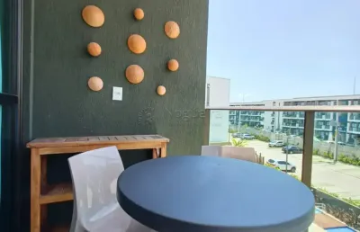 Vendo flat no mana beach experience em muro alto oportunidade