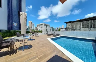 Apartamento de 56,00m² com 2 quartos 1 suite com excelente localização no bairro de boa viagem.