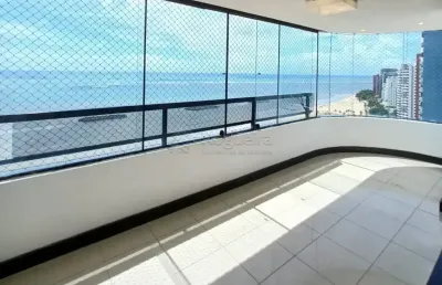 Ocaporã , beira mar praia candeias, 159m², 4 quartos, melhor trecho de praia e com lazer