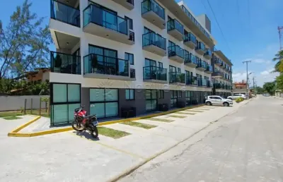 Excelente flat mobiliado localizado em maracaípe, empreendimento próximo ao mar!