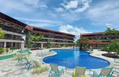 Vendo flat com 2 quartos no oka beach residence em muro alto