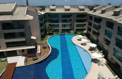Vendo lindo flat no ekoara residence em muro alto pé na areia