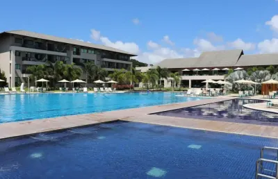Vendo belo flat no beach class eco life em muro alto