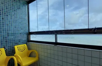 Excelente apartamento mobiliado em candeias com 40,13m² de área útil, 1 quarto, vista mar, com estrutura de lazer completa