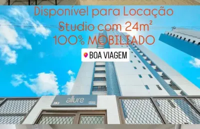Kitnet / Stúdio para alugar na Rua Amália Bernardino de Sousa, 283, Boa Viagem, Recife