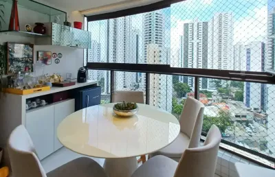 Rosarinho| 3 quartos 1 suíte 104m²|  reformado com planejados| 2 vagas| edf.abelardo carneiro leão