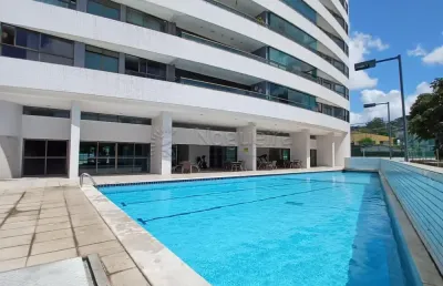 Apartamento com 4 quartos à venda na avenida dezessete de agosto, 2594, monteiro, recife, 188 m2 por r$ 1.500.000