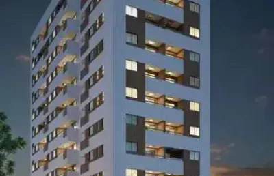 Aurora ville | 350m do mar | candeias | ótimo acabamento | amplo 2 quartos