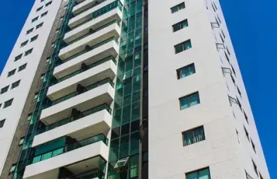 Edf carlos drummond de andrade, lindo apto com vista para o mar a 1 quadra do pina 136m²