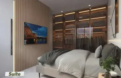 Apartamentos de 03 quartos,  à venda em casa amarela, alto padrão
