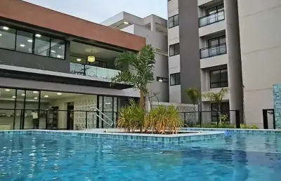 Like clube boa viagem - 2 quartos - 500m do shopping recife - lazer completo