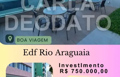 Apartamento  para venda possui 162m² com 3 quartos em boa viagem - recife - pe