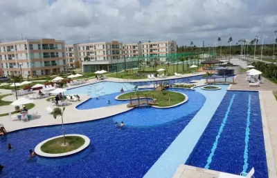 Muro alto condomínio club - belíssimo apartamento mobiliado - oportunidade
