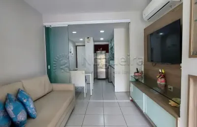 Apartamento com 2 quartos à venda na avenida portuaria, 3, praia de muro alto, ipojuca, 60 m2 por r$ 1.290.000