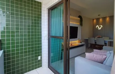Apartamento com 3 quartos à venda na rua padre nestor de alencar, 5990, candeias, jaboatão dos guararapes, 67 m2 por r$ 617.000