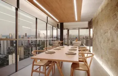 Edf. shopping view rooftop moderno com lazer completo | lançamento em boa viagem