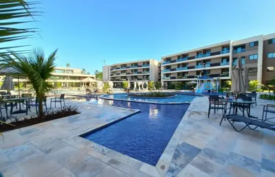Apartamento/flat - residencial - no bairro muro alto -  malia beach experience