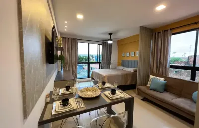 Apartamento com 1 quarto à venda na avenida portuaria, 180, porto de galinhas, ipojuca, 25 m2 por r$ 290.000