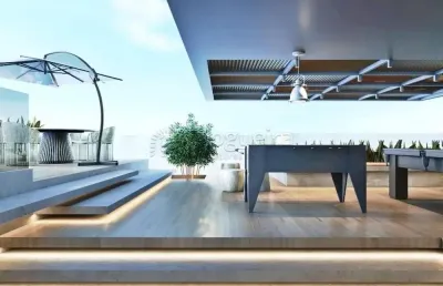 Repasse de excelente flat em construção localizado em porto de galinhas, com 32,83m² de área útil.