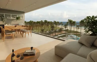 Apartamento com 2 quartos à venda na praia dos carneiros