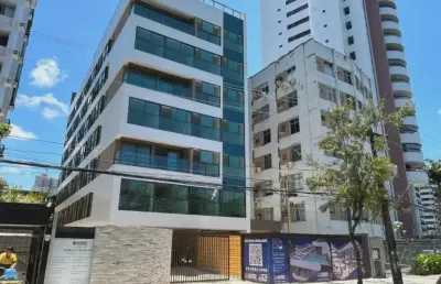 Flat no bairro da madalena - recife - pe - terraço beira rio