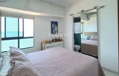 Excelente apartamento localizado no bairro de candeias, com 81,60m² de área útil.
