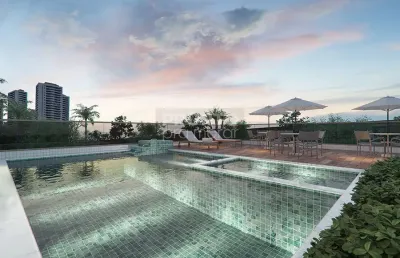 Excelente apartamento localizado em boa viagem, com 91,34m² de área útil.