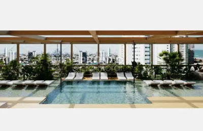 Excelente flat studio localizado no pina, com 22m² de área útil.