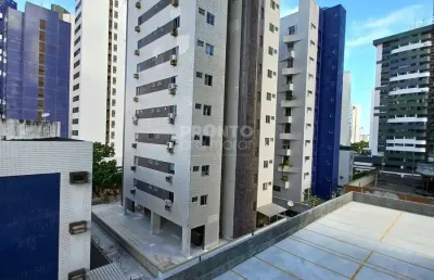 Excelente flat em construção localizado em boa viagem, com 24,00m² de área útil.