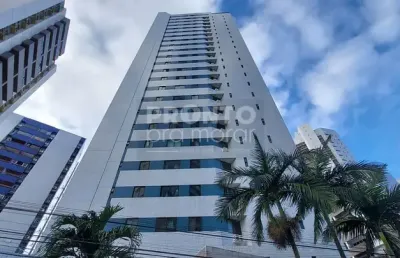 Excelente apartamento localizado em boa viagem 3 quartos com 99,55m².