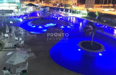 Excelente flat mobiliado localizado no muro alto condomínio club!